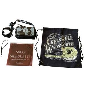 Lot Bags and Bookshelf Silhouette New from Stalking Jack the Ripper Series